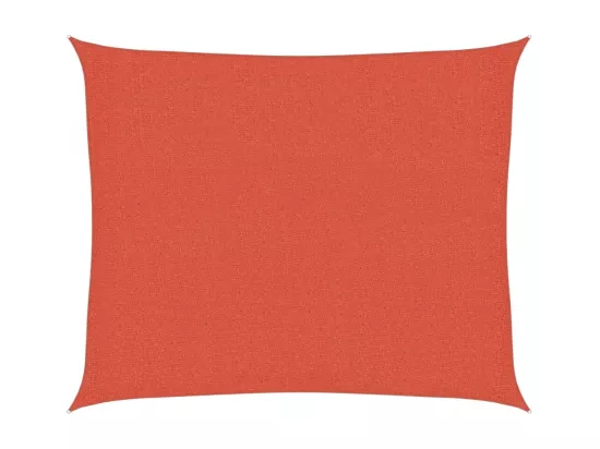 Voile d'ombrage 160 g/m² Terre cuite 2,5x3 m PEHD