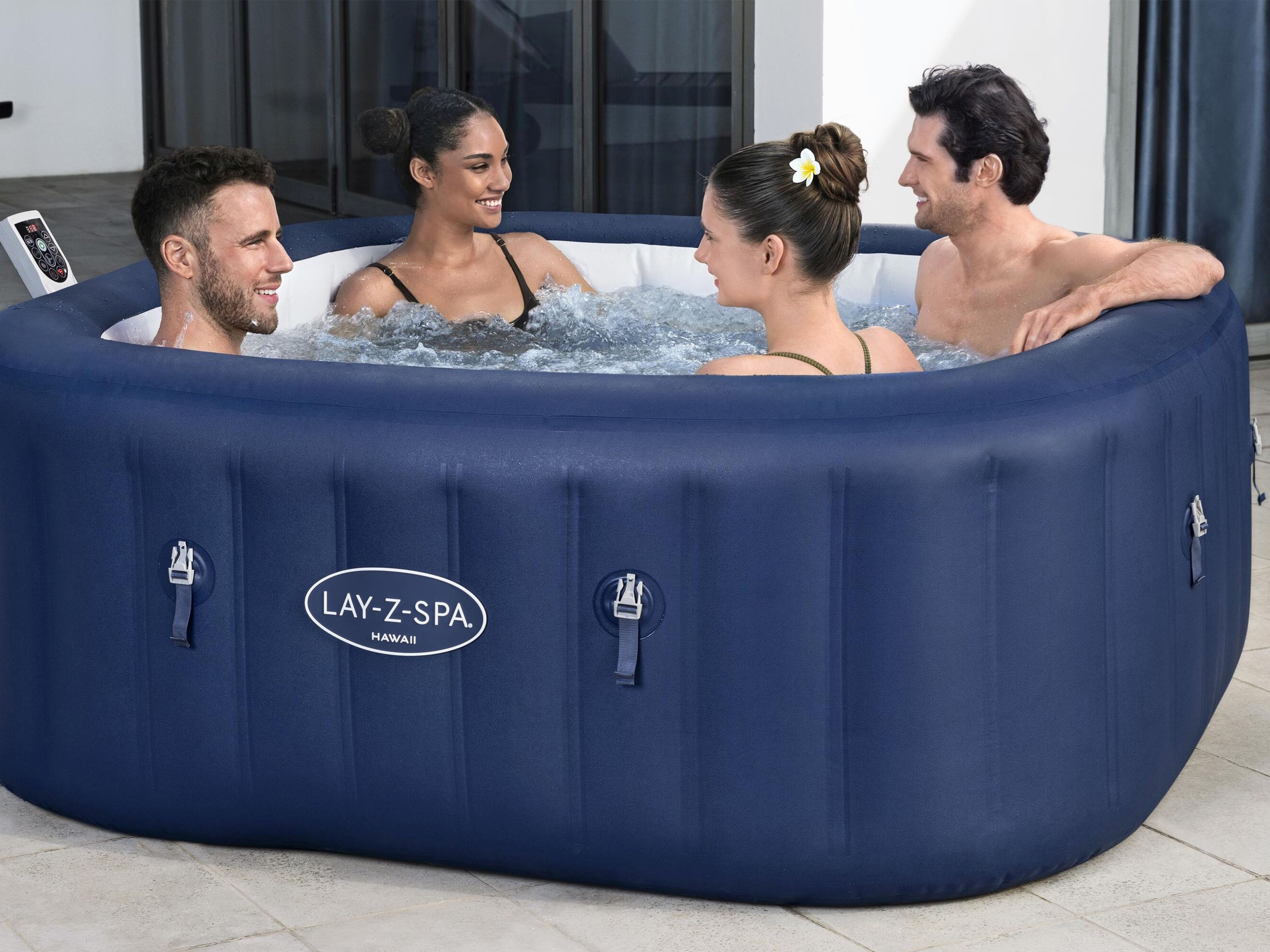 Bestway Whirlpool Lay-Z-Spa HAWAII rechteckig 6 Personen