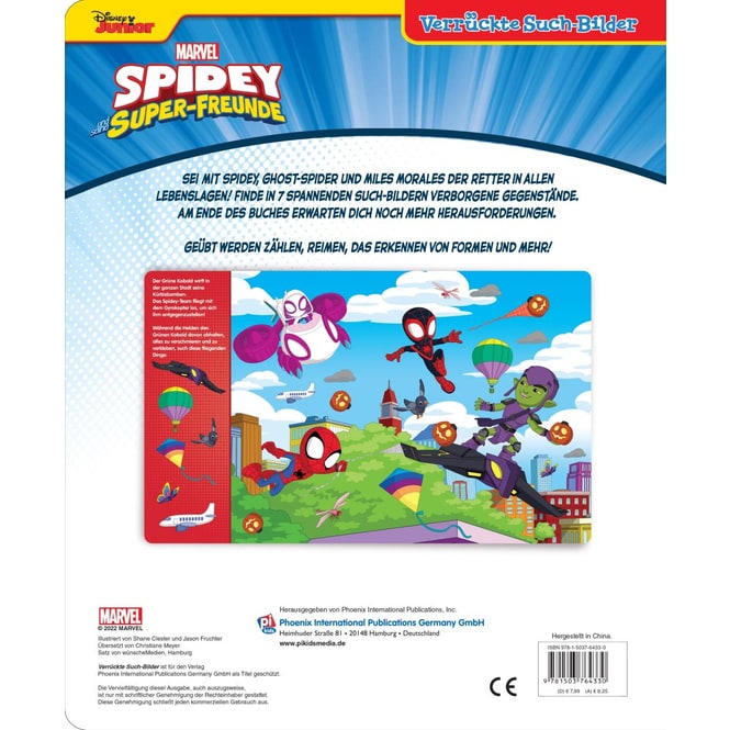 Spidey und seine Superfreunde - Verrückte Suchbilder
