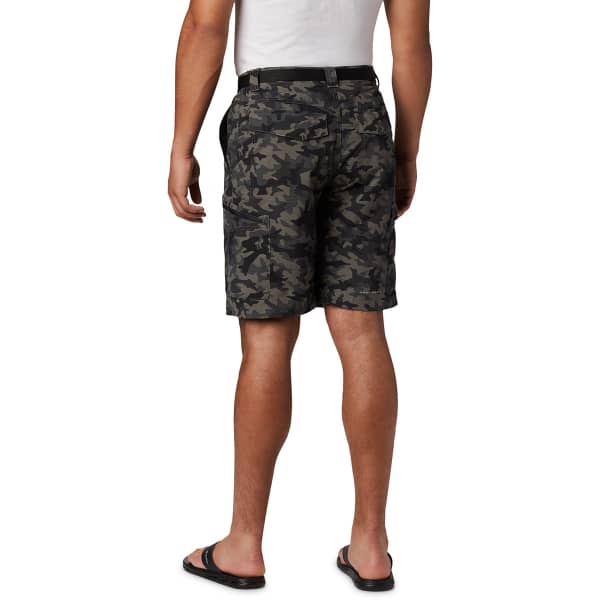 Short randonnée COLUMBIA SILVER RIDGE PRINTED CARGO SHORT BLACK CAMO