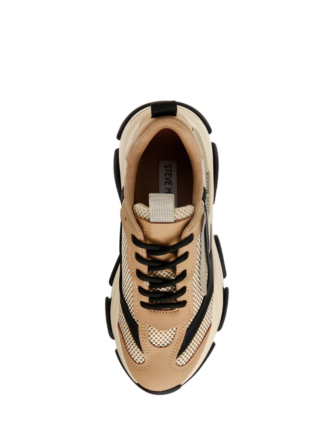 steve madden Baskets de ville Femme Possession-e Sneaker Beige