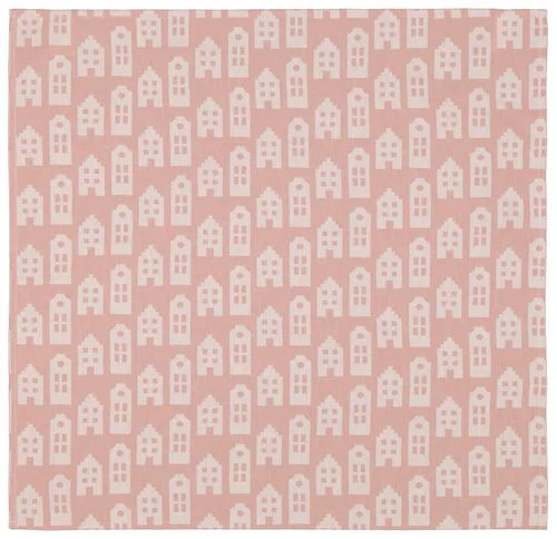 torchon 65x65 coton rose maisons