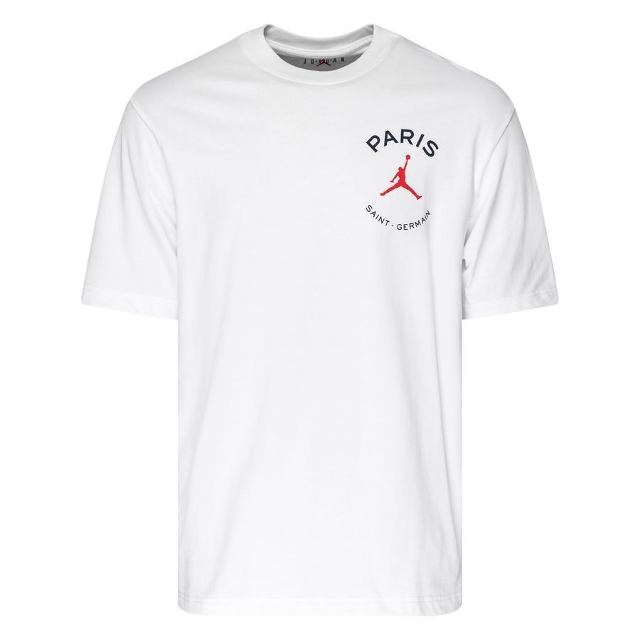 Paris Saint-Germain T-Shirt Logo Jordan x PSG - Blanc