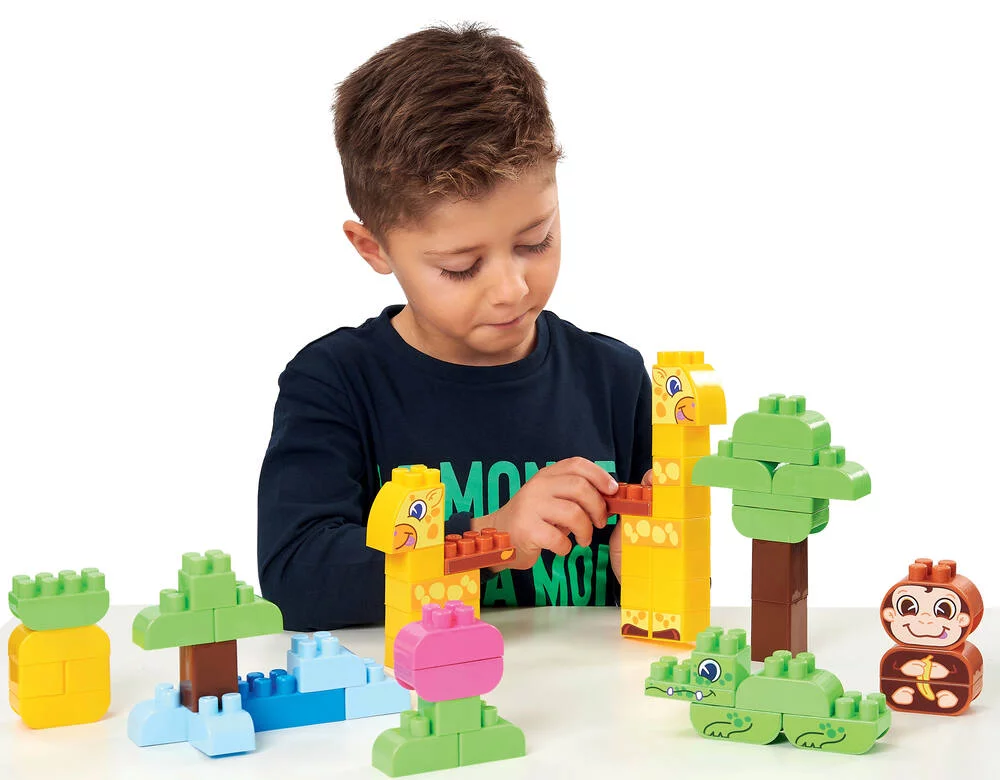 ABRICK - COFFRE JUNGLE 200 PIECES