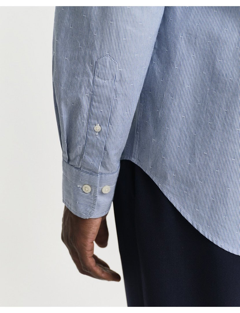 Long Sleeve Blue Shirt