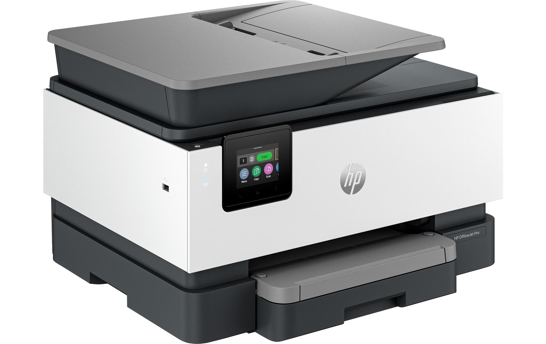 Multifunktionsdrucker OfficeJet Pro 9120e<br>4-in-1 Multifunktionsdrucker zum Drucken, Scannen, Kopieren und Faxen mit praktischer ADF für 35 Blatt