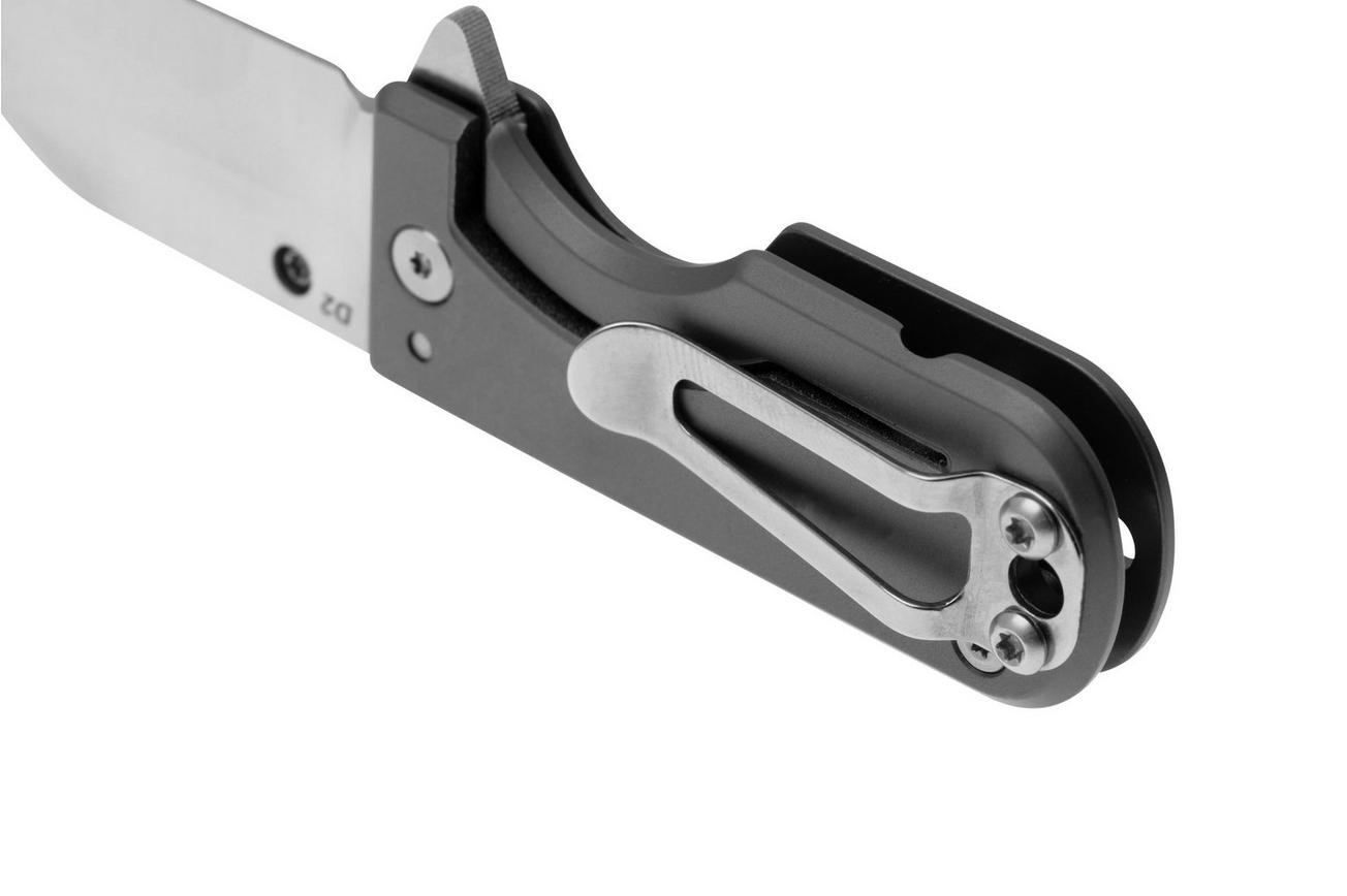 WESN Microblade SN01-0, D2, Titanium, zakmes