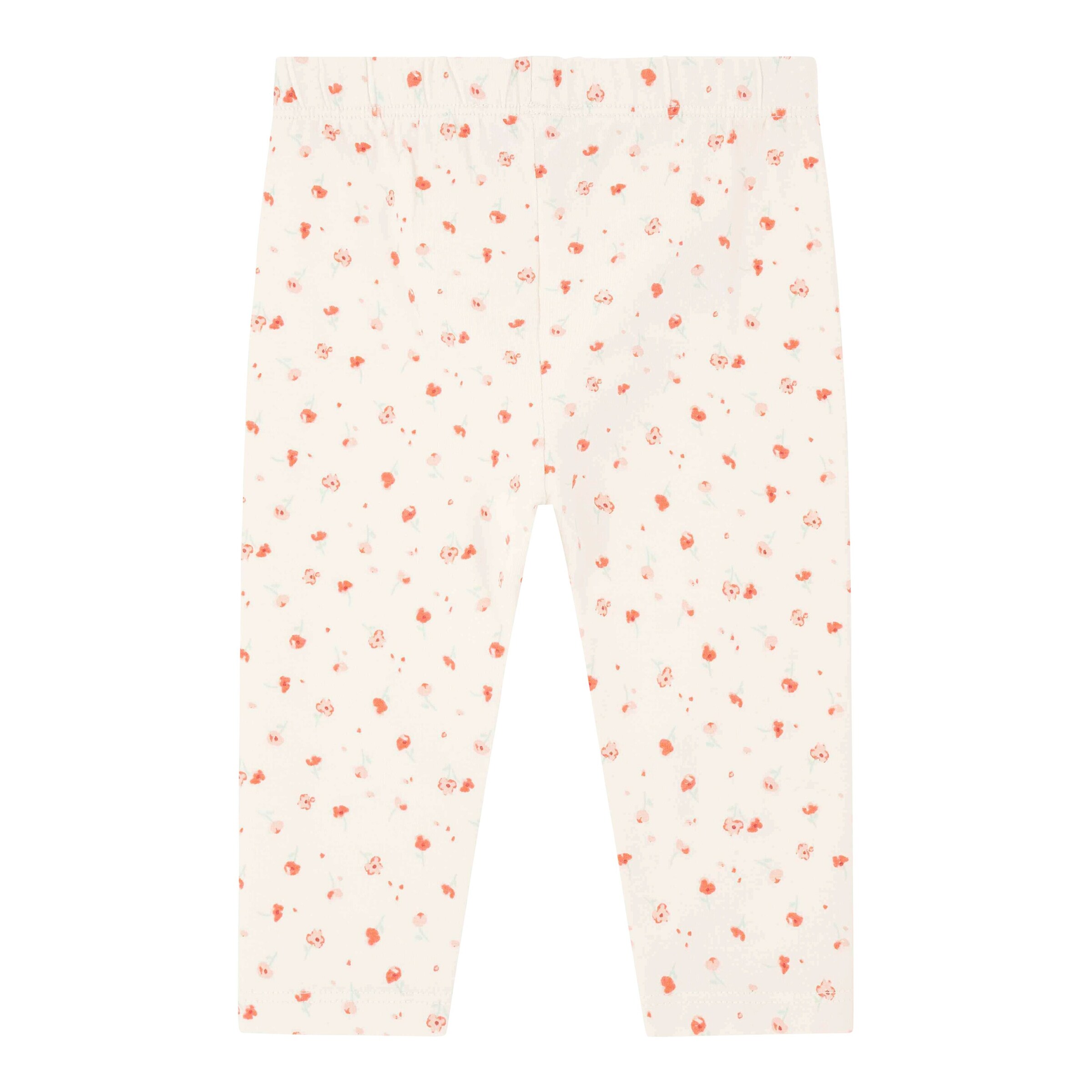 Steiff Leggings Blumen natur/rosa