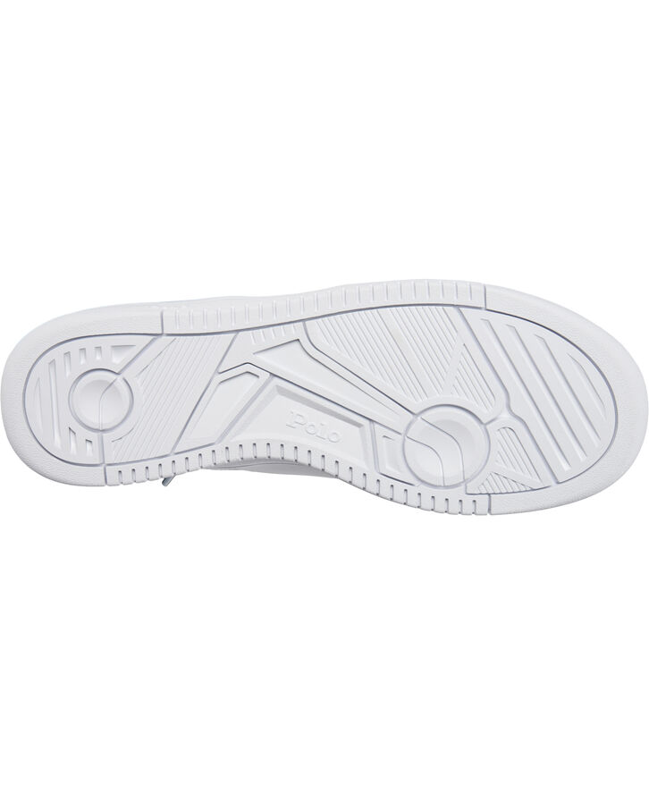 Polo Ralph Lauren Masters Court Leather Sneaker White/white/black pp