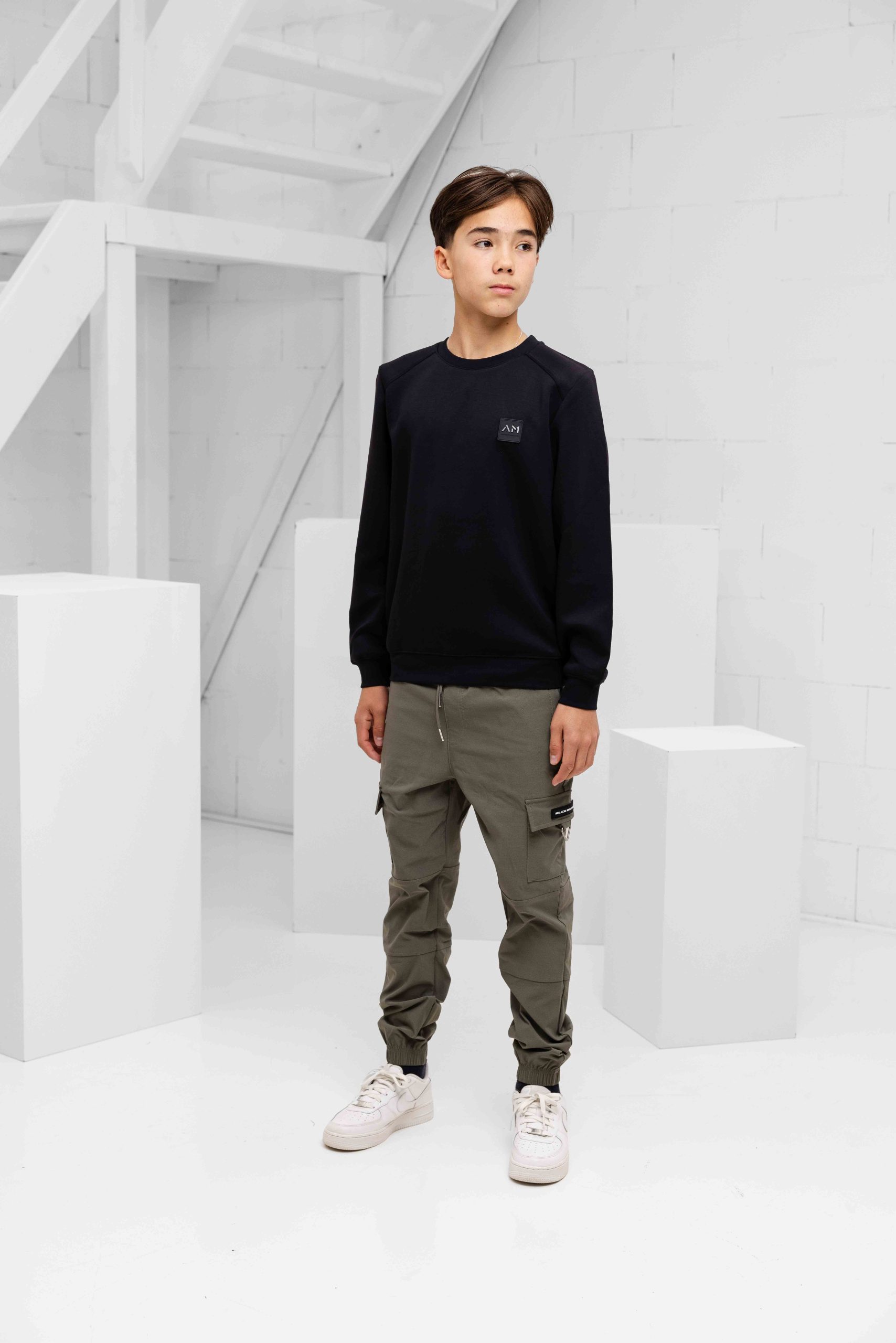 Antony Morato Lisbon Sweater Kids Donkerblauw