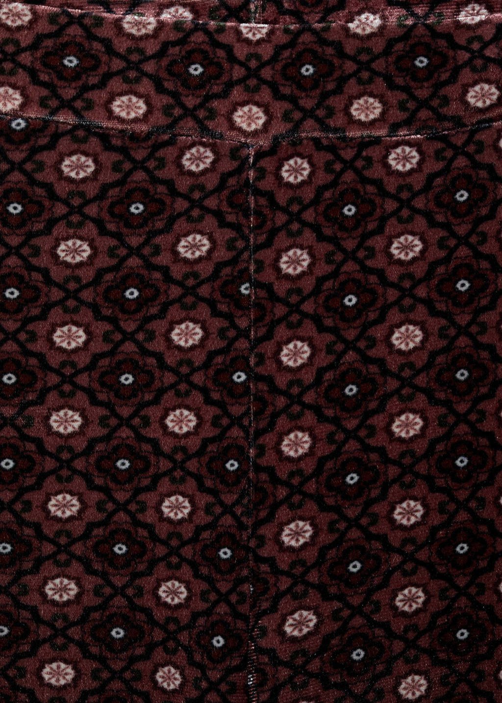 MANGO TEEN legging donkerrood