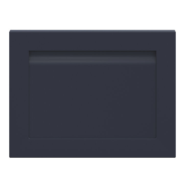 Porte de colonne de cuisine Garcinia bleu mat L. 60 cm x H. 45 cm GoodHome