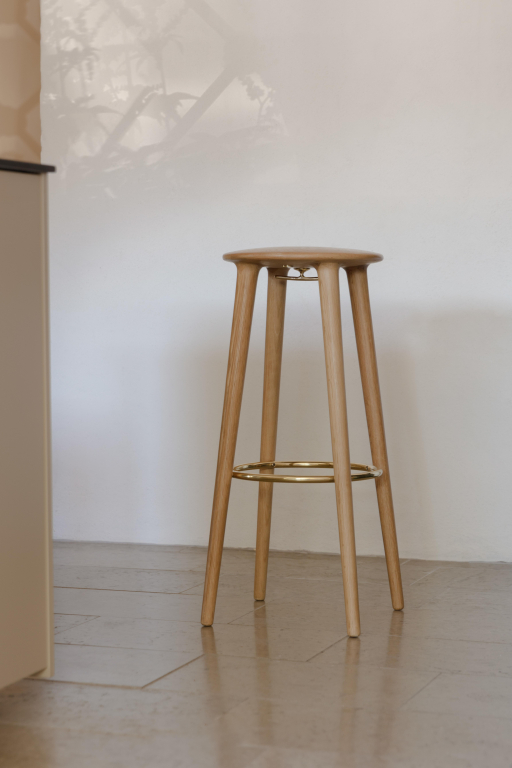 Umage The Socialite Bar barkruk H78 zwart eiken