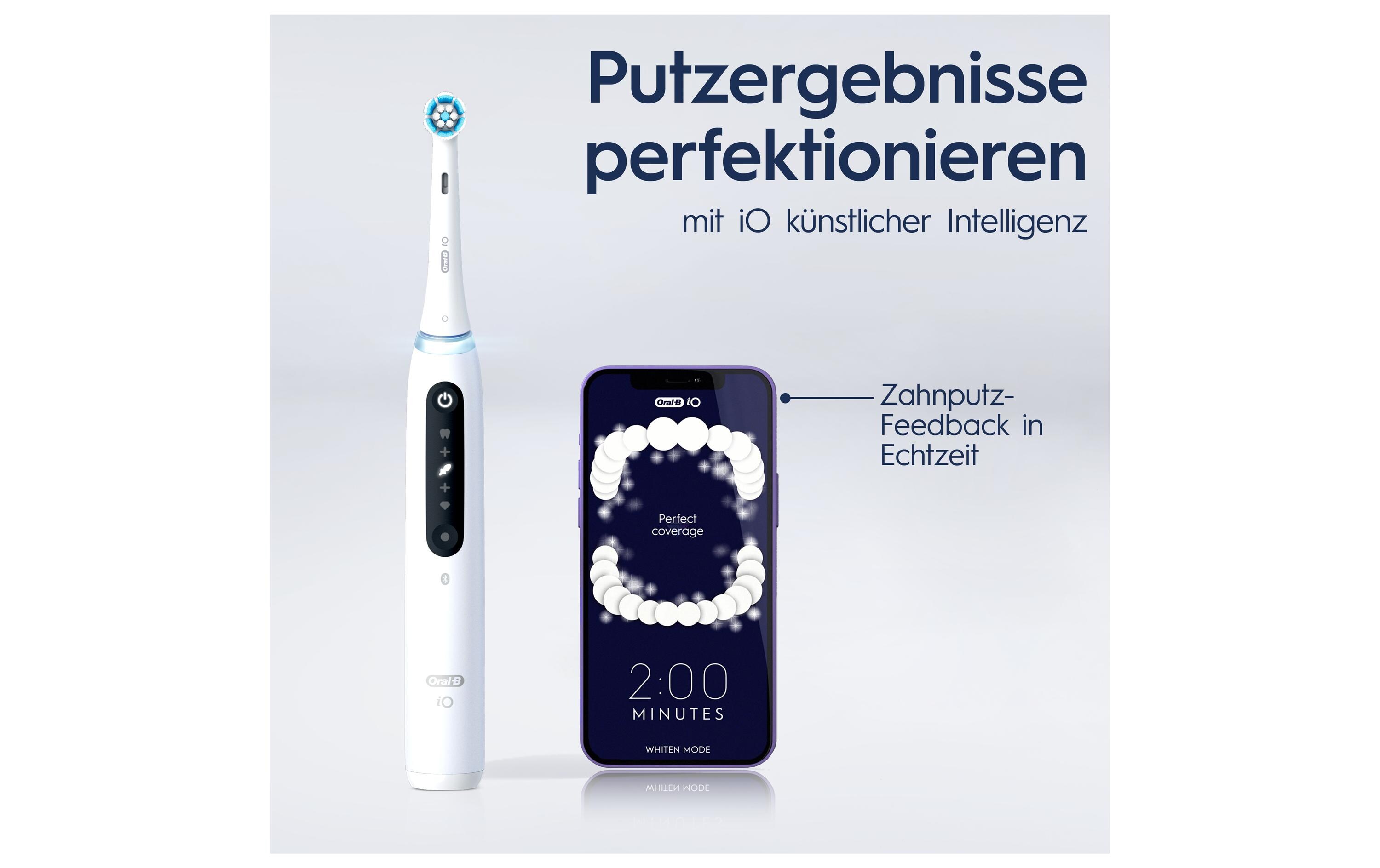 Rotationszahnbürste iO Series 5 Quite White<br>Elektrische Zahnbürste
