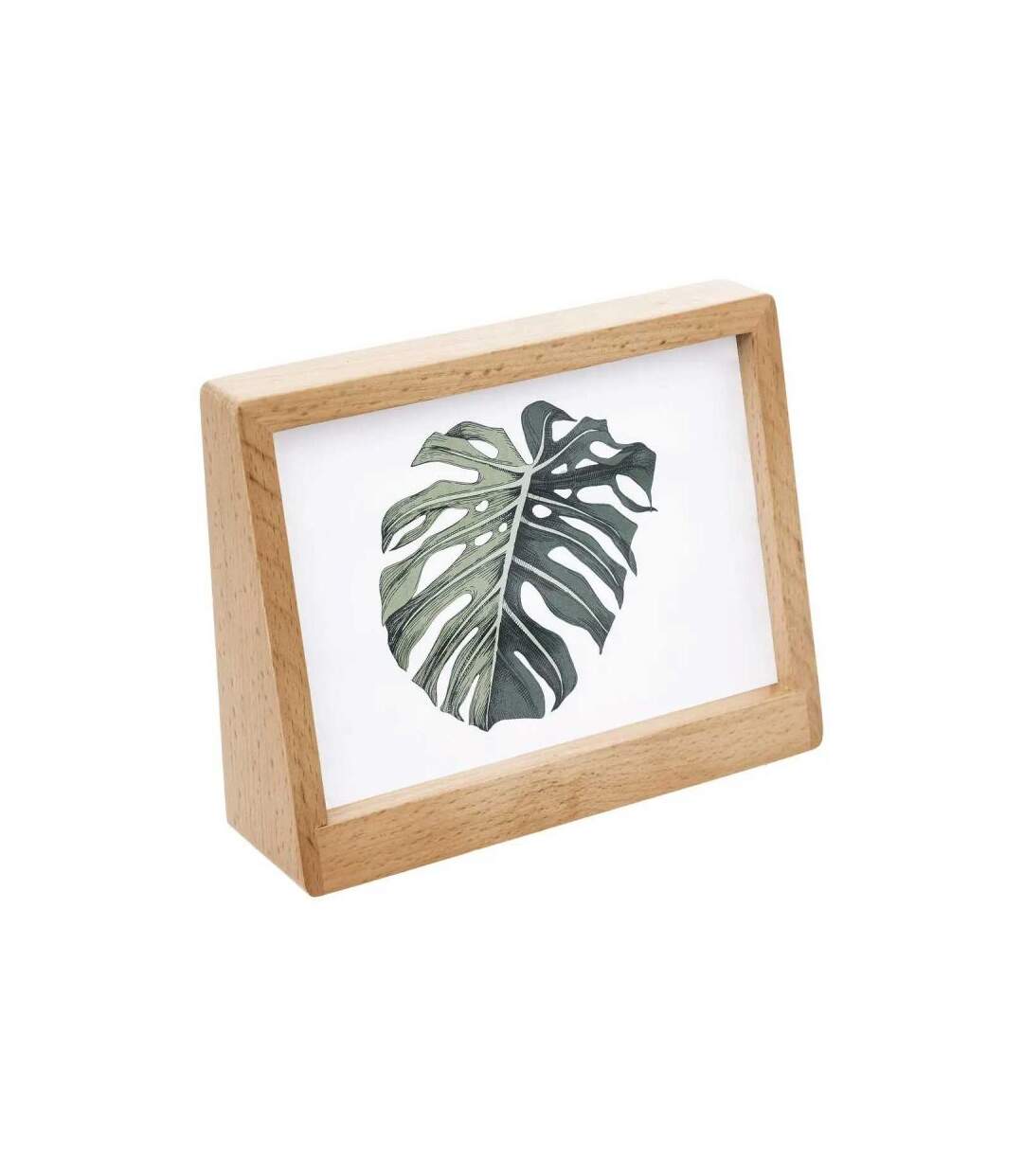Cadre Photo Déco Bois Horizontal 10x15cm Beige