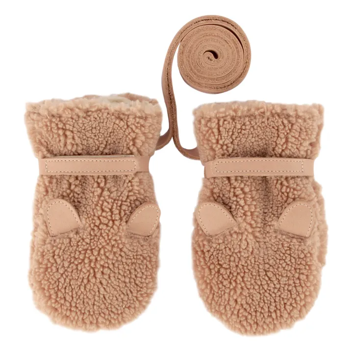 Donsje Mouffles Richy Ours Brun | Marron glacé