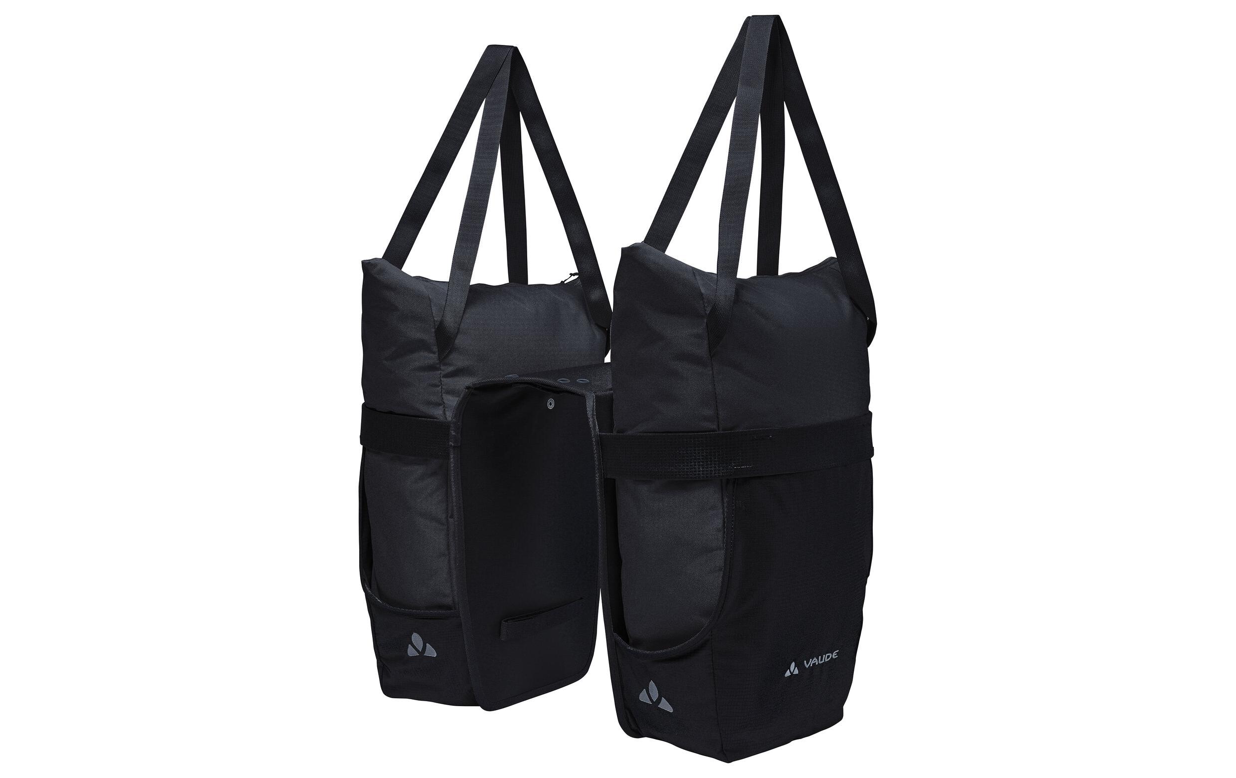 Gepäckträgertasche TwinShopper BlackDoppel-Fahrradtasche