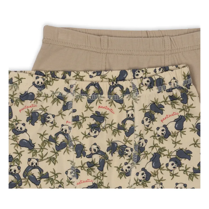 Konges Sløjd Lot 2 Caleçons Coton Bio | Beige