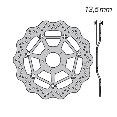France Equipement - Disque de frein FE.FL91501V