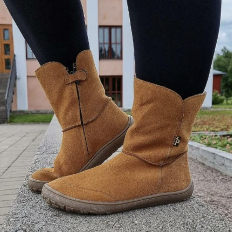 Froddo Froddo Barefoot Tex Suede Fourrées Gris