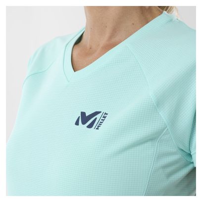 T-Shirt Millet Fusion Femme Bleu