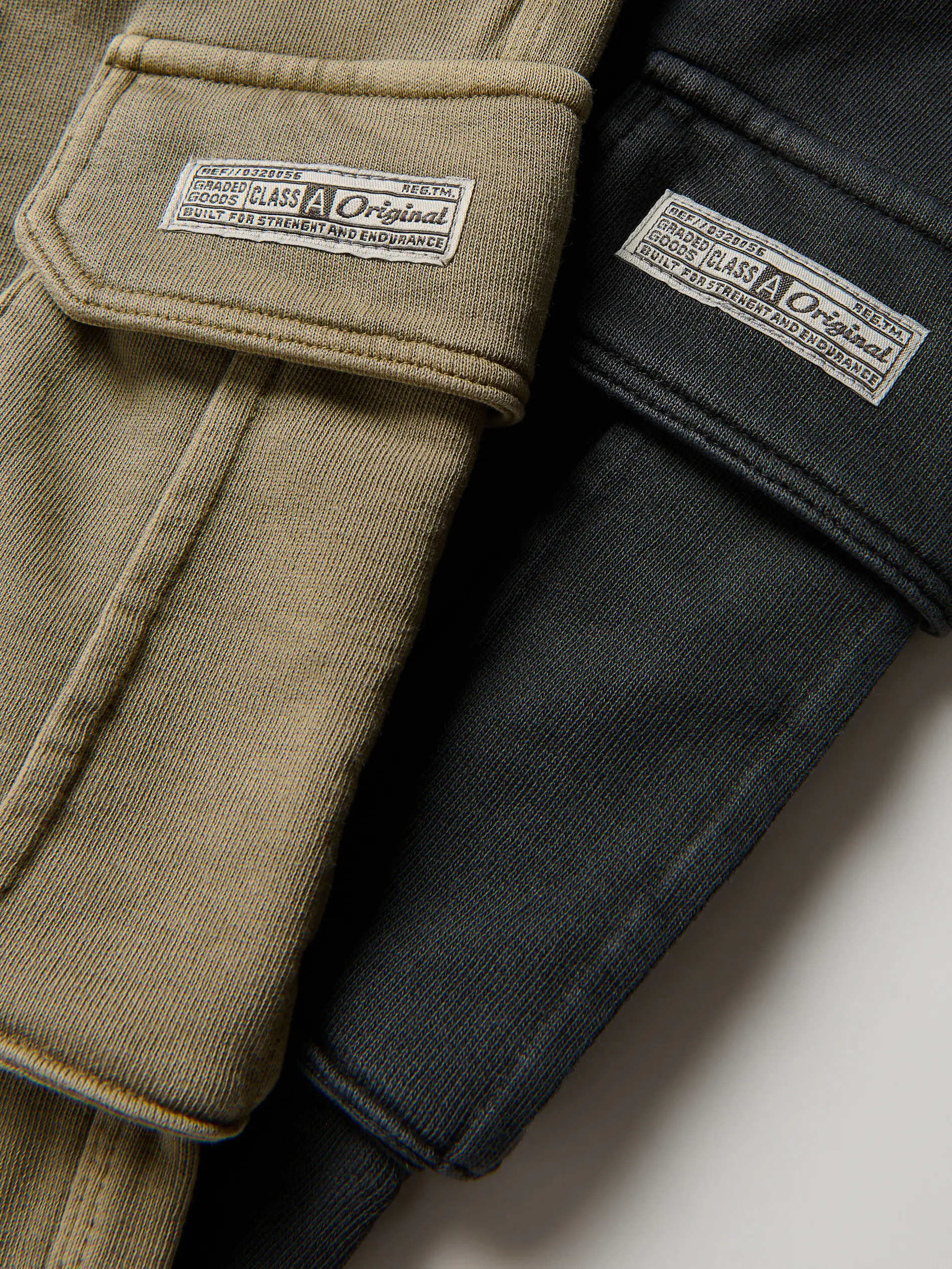 Cargo-Jogpants mit Wascheffekt