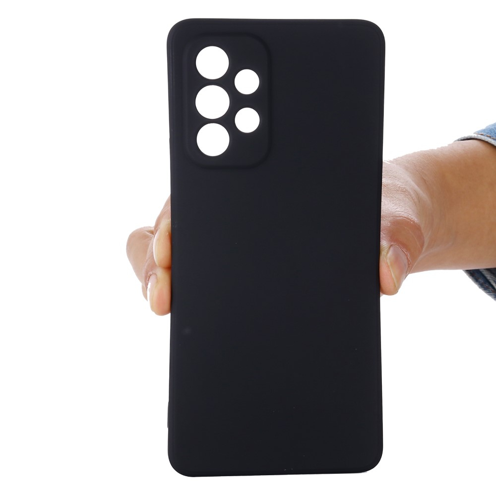 Samsung Galaxy A33 5G Silikon Case Hülle - Schwarz