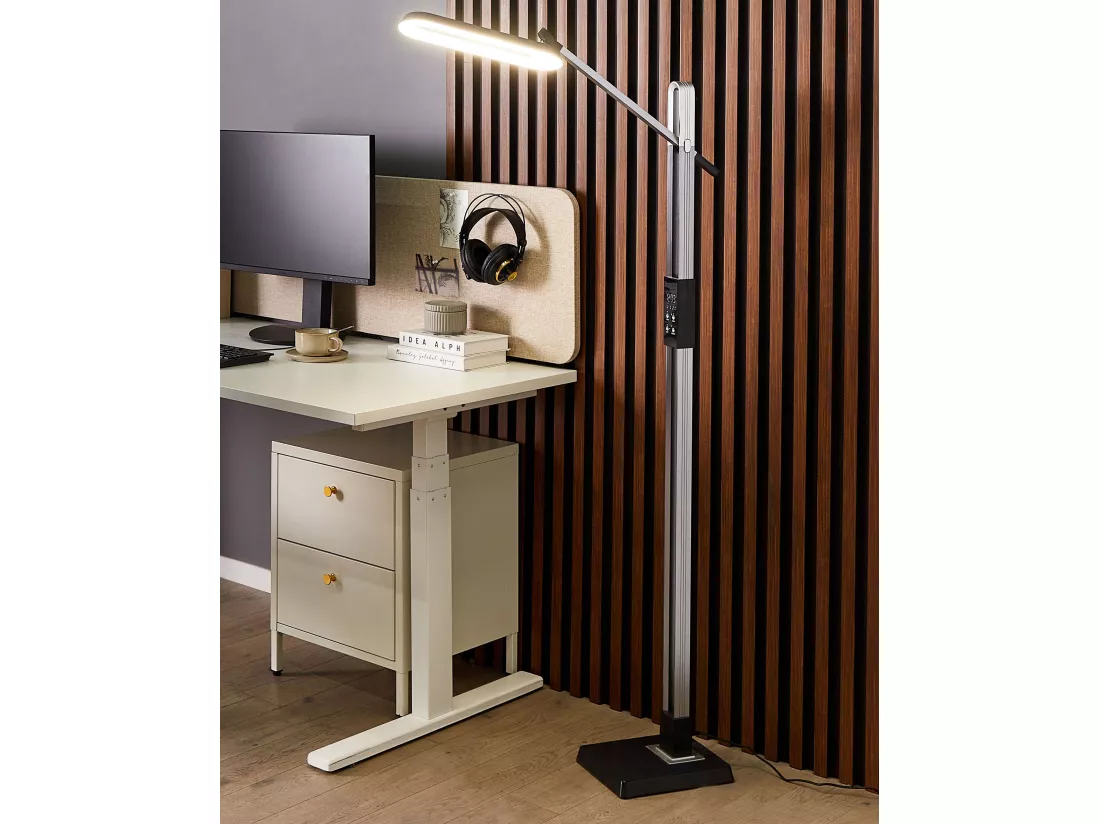 Lampadaire LED AQUARIUS Avec variateur Métal Gris foncé