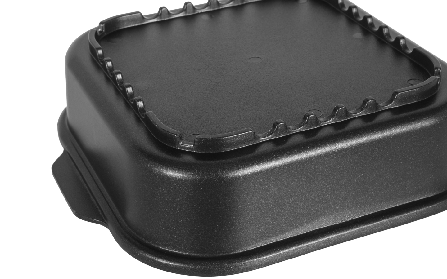 Brunner Devil Square Aluminium Kasserole mit Antihaft-Beschichtung 24 x 22 x 6,7 cm