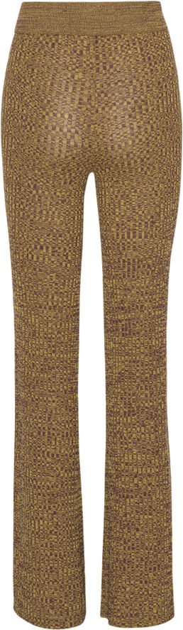 REMAIN Ribbed Staight Pants Old gold comb.