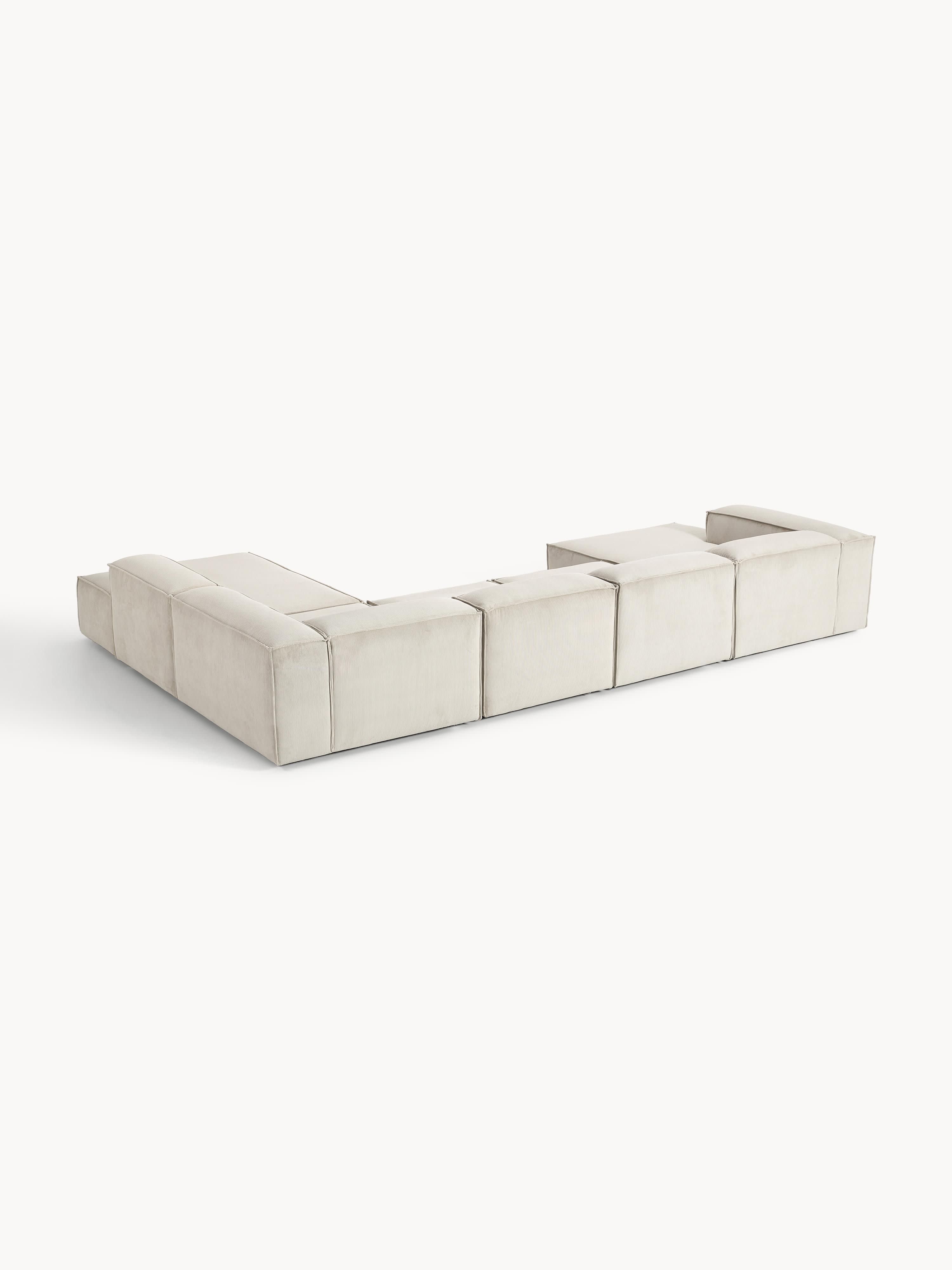 Modulaire U-bank Lennon van corduroy