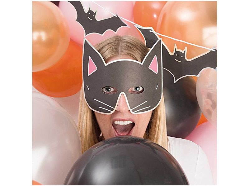 Rico Design Maske Halloween 6 Stück Halloween-Masken