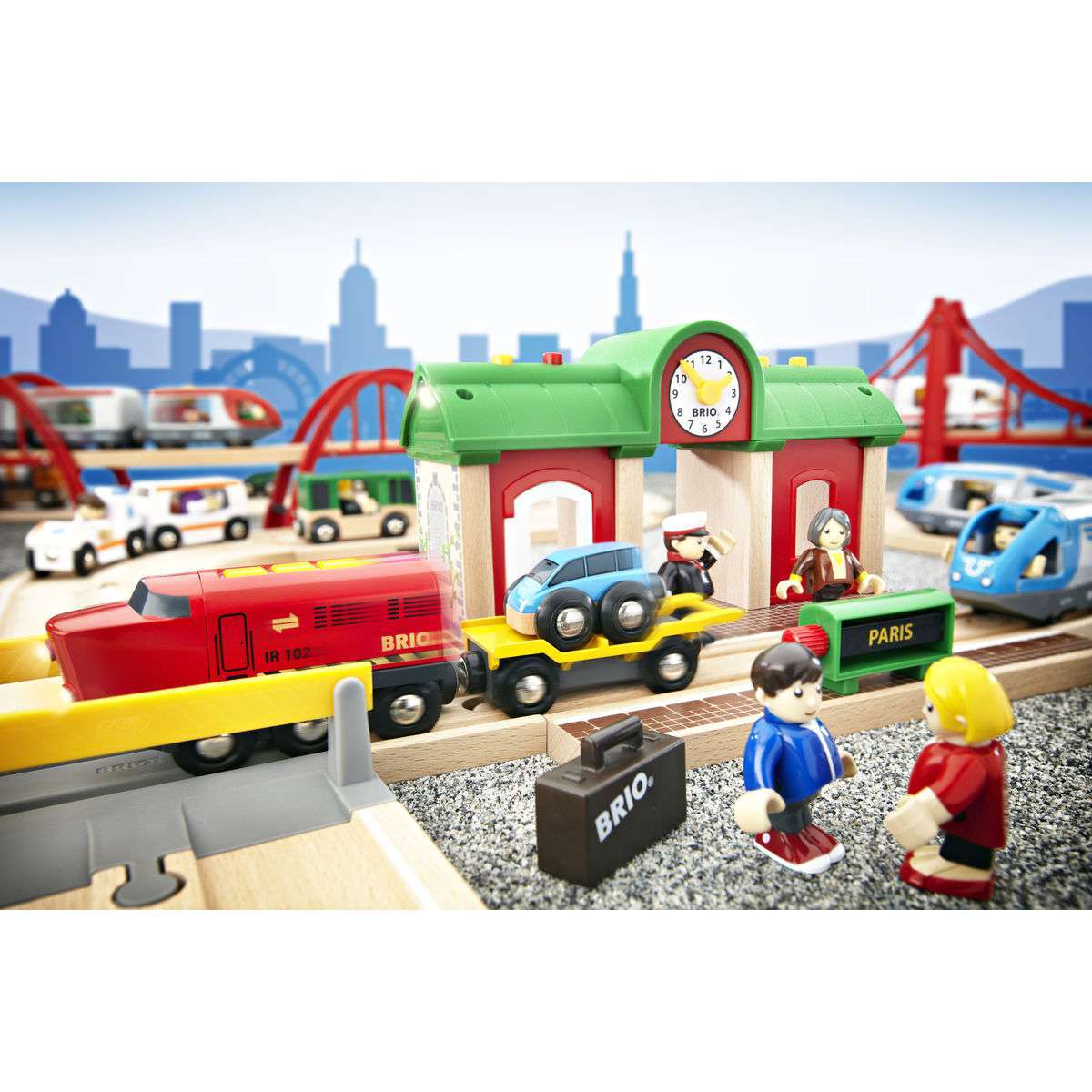 BRIO Spiel Sprechender Bahnhof