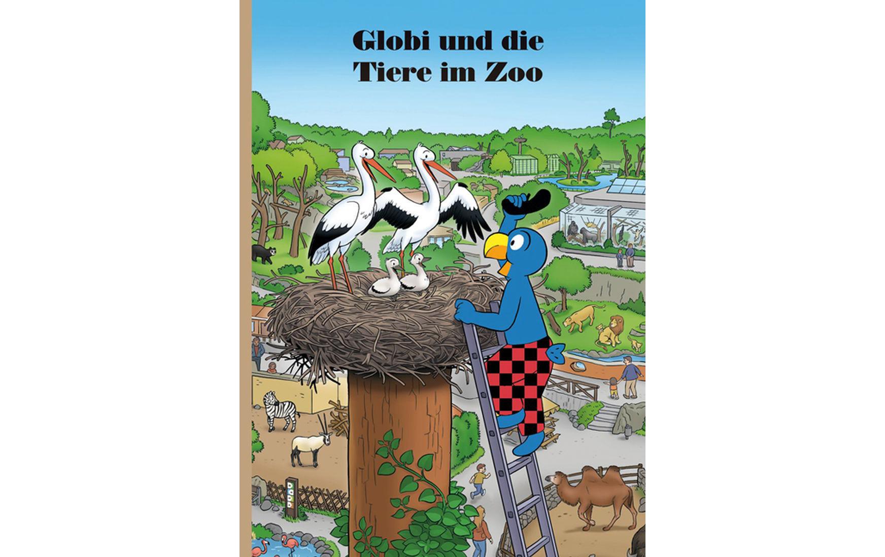 Bilderbuch Globi und die Tiere im ZooKinderbuch