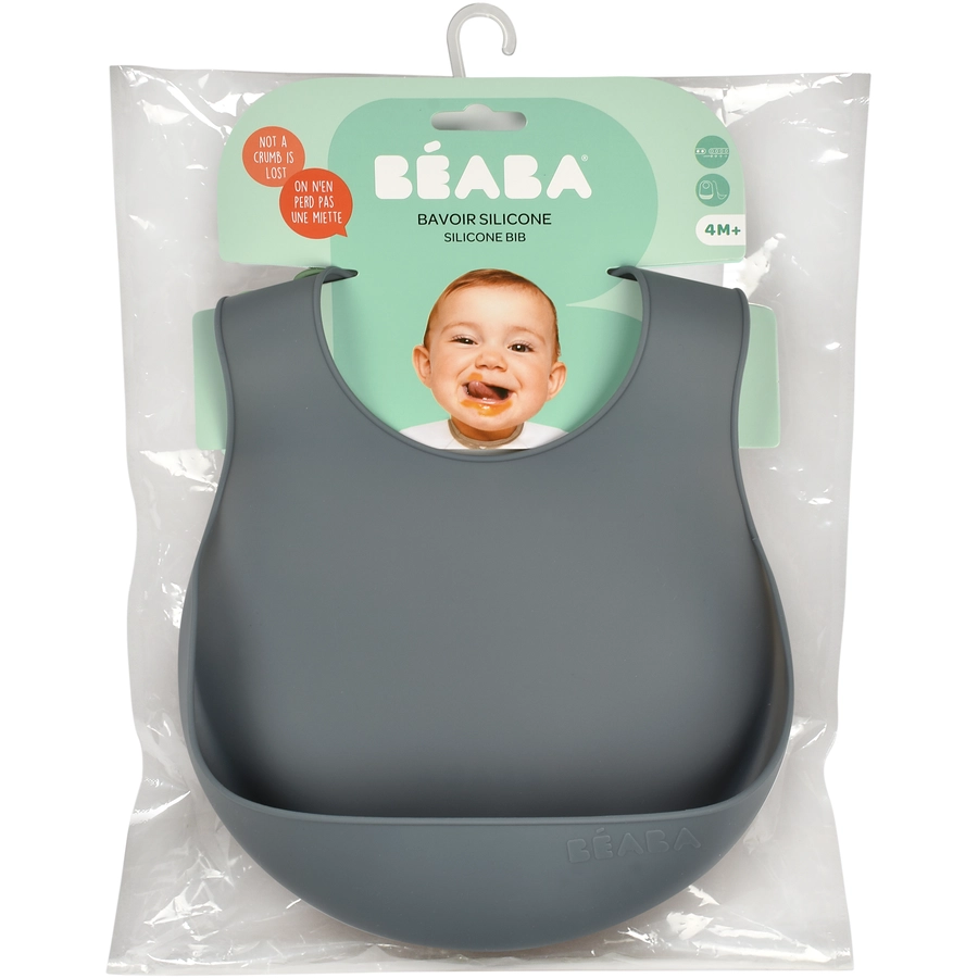 BEABA® Lätzchen aus Silikon - Mineral
