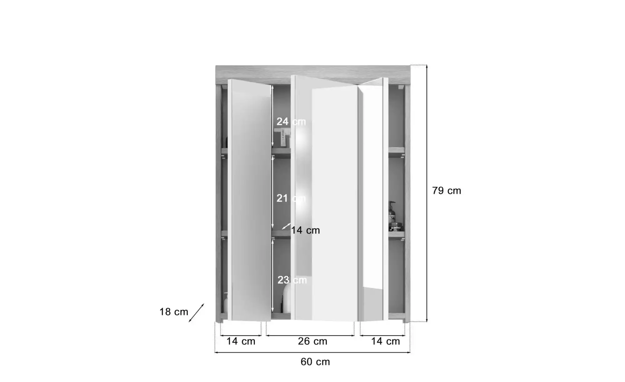 Spiegelschrank