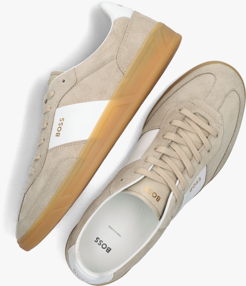 BOSS beige boss lage sneakers brandon_tenn