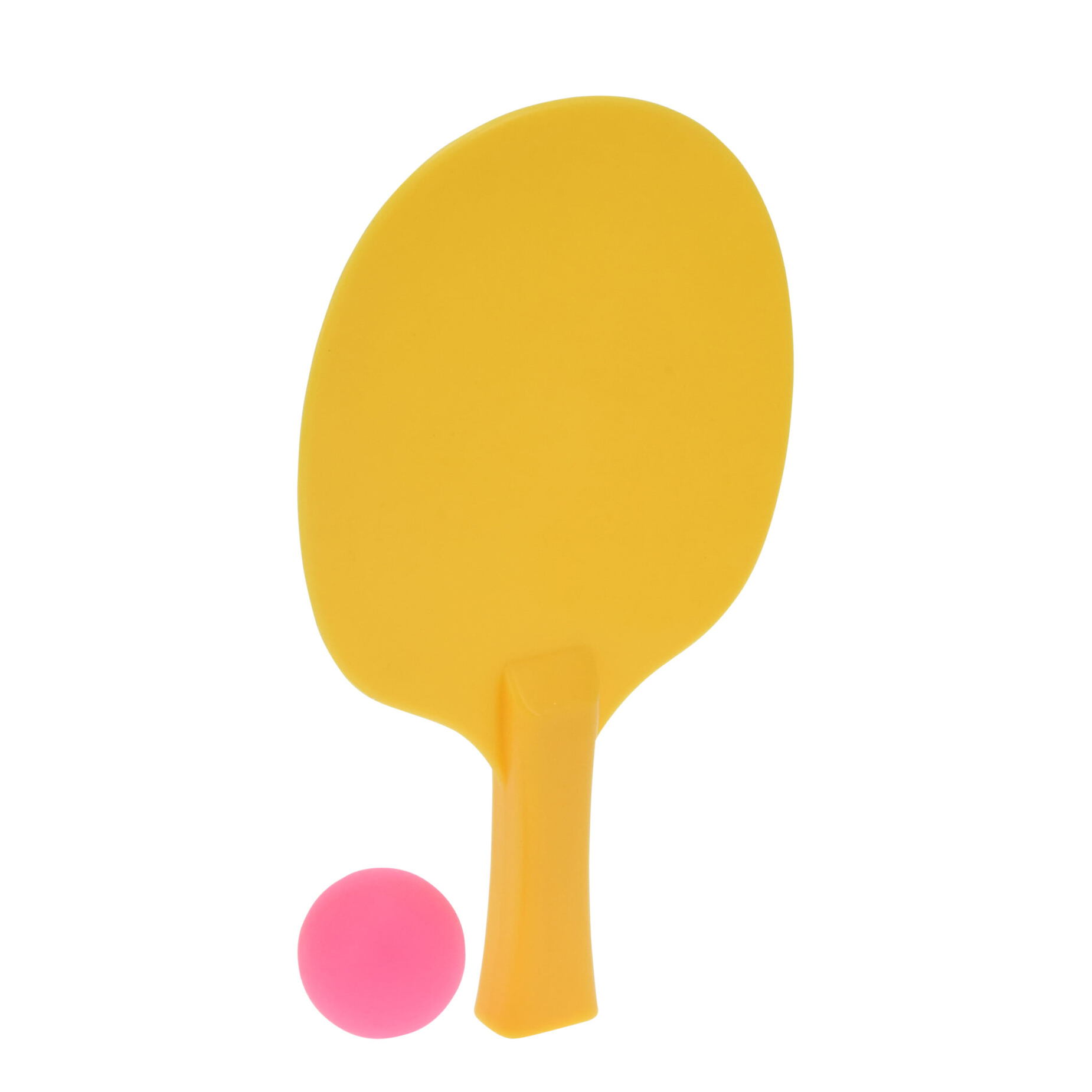 Tischtennisschläger mit Ball