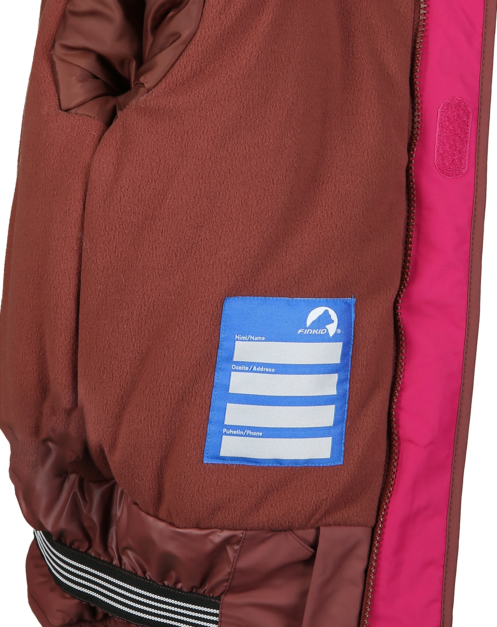 Winterparka TALVI SPORT mit Schneefang in raspberry/sable