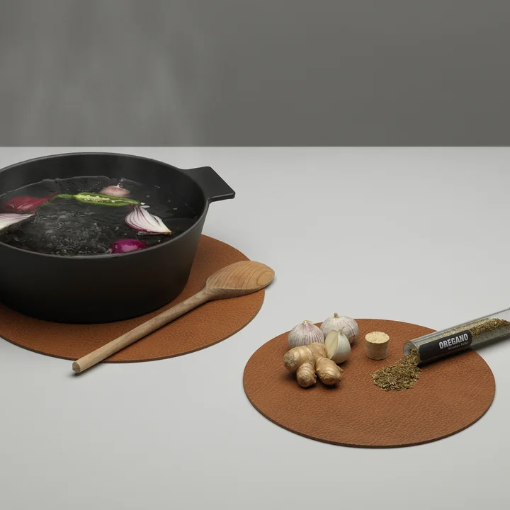 Lind DNA - Topfuntersetzer Hot Mat Circle M Ø 30 cm, Cloud anthrazit