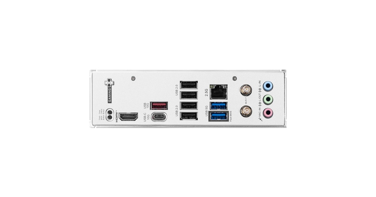 MSIB840 GAMING PLUS WIFI socket AM5 moederbord  (Zwart/zilver, RAID, 2.5 Gb-LAN, Sound, Wi-Fi 7, BT, ATX)