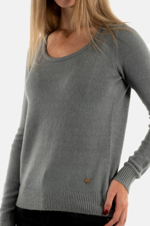 Pull hiver yes zee m058 bt00 0809 grigio