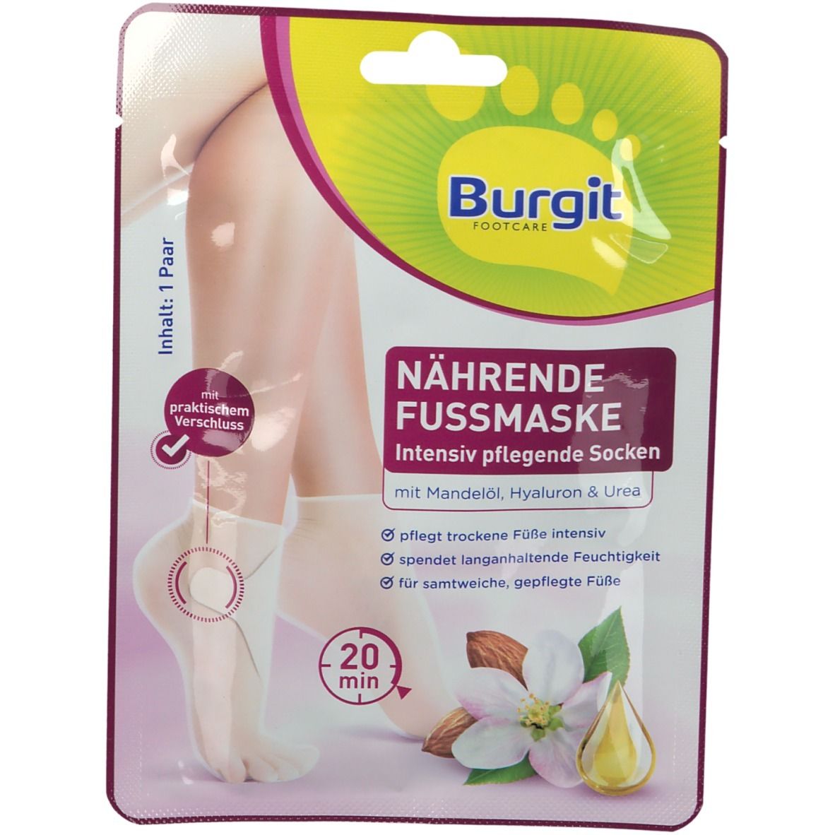 Burgit Sofort Fussmaske Einweg-Socken