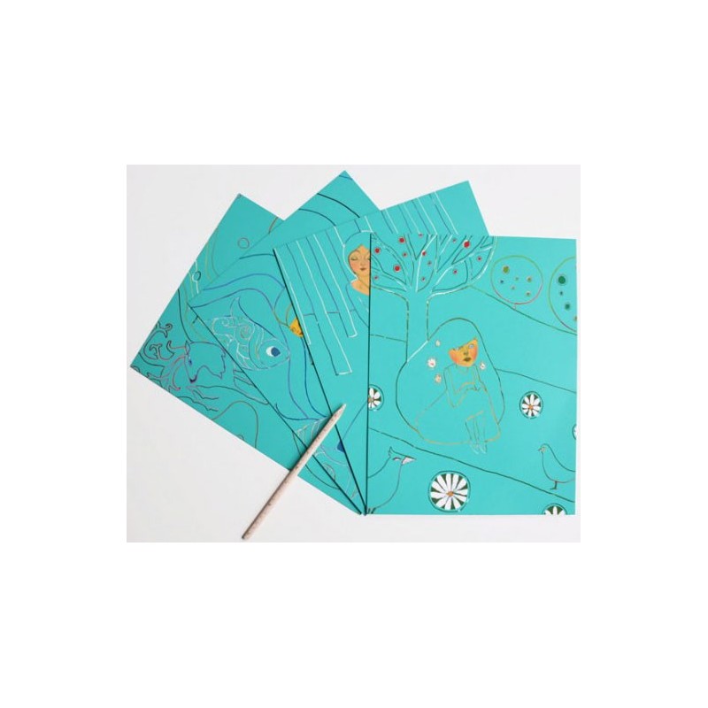 Cartes à gratter - Ondine