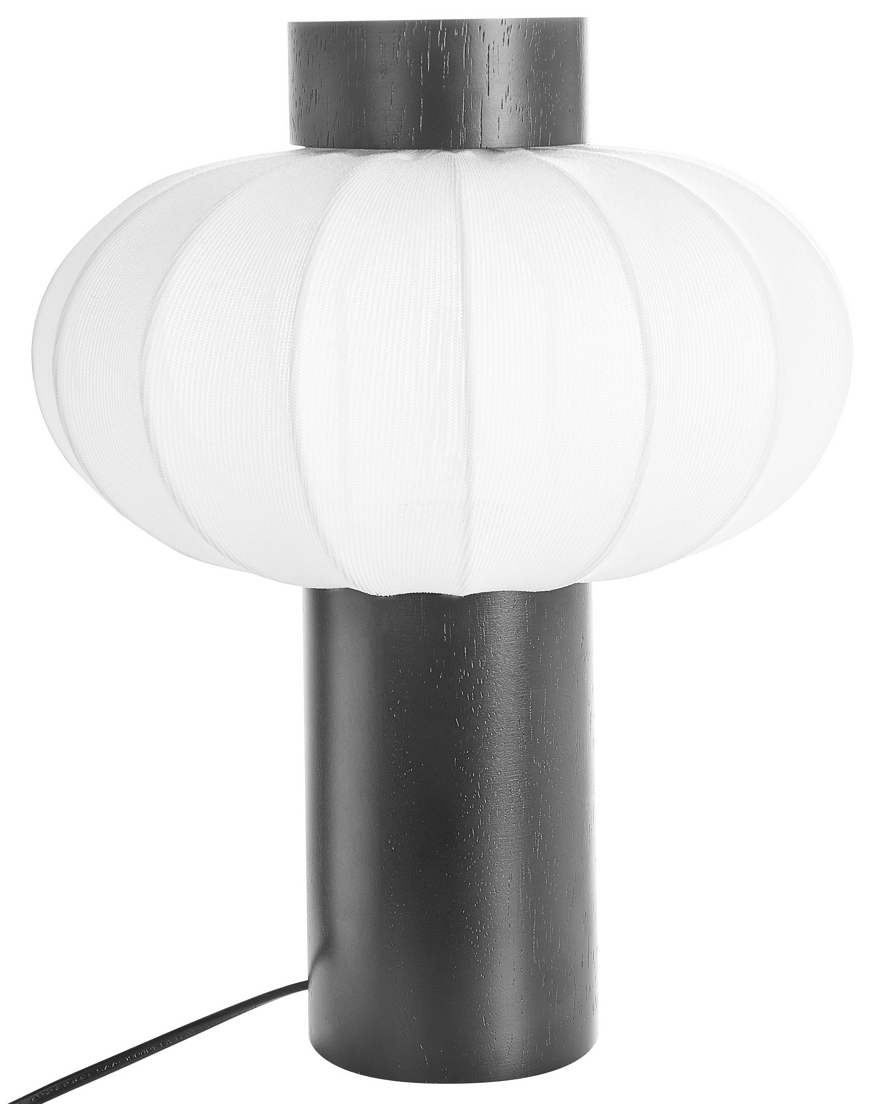 Tafellamp ABENS Hout Zwart