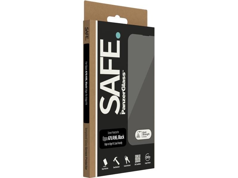 SAFE. Displayschutz Case Friendly OPPO A76/96 Display-Schutzfolie für das Oppo A76/A96