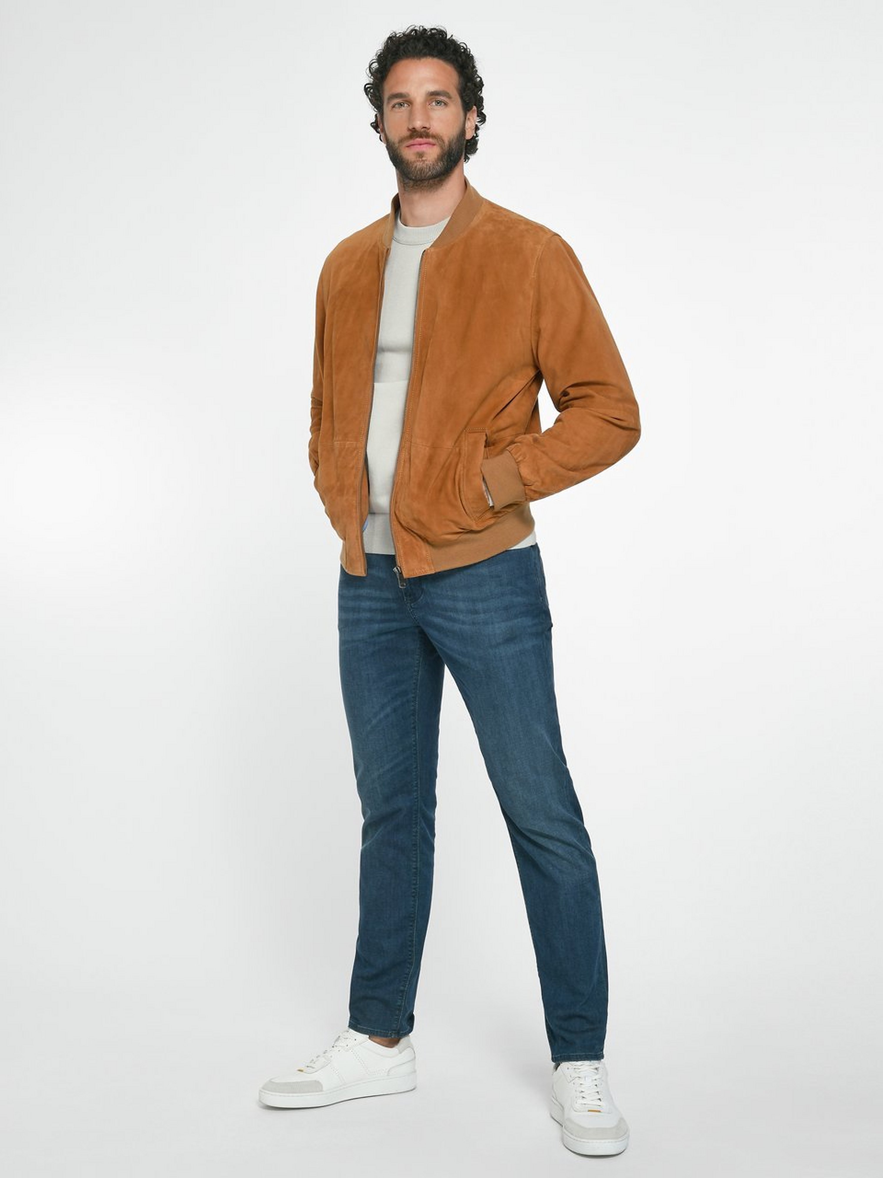 Lederblouson