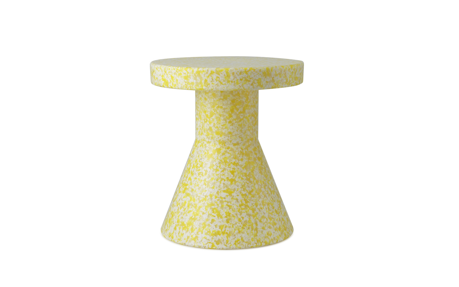 Bijzettafel Bit cone yellow