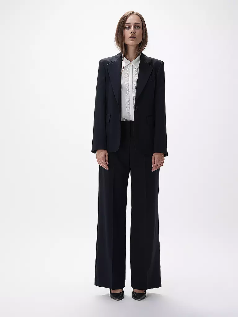 WEEKEND MAX MARA Businesshose VISIVO dunkelblau