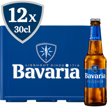 Bavaria - Pils - Krat - 12 x 300ML